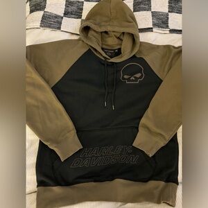 Harley Davidson Skull Hoodie